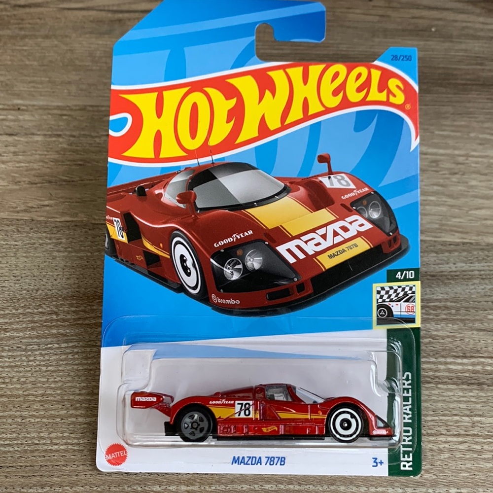 Hot Wheels Mazda 787B Retro Racer Hotwheels Race Racing Car Mainline 2023 New